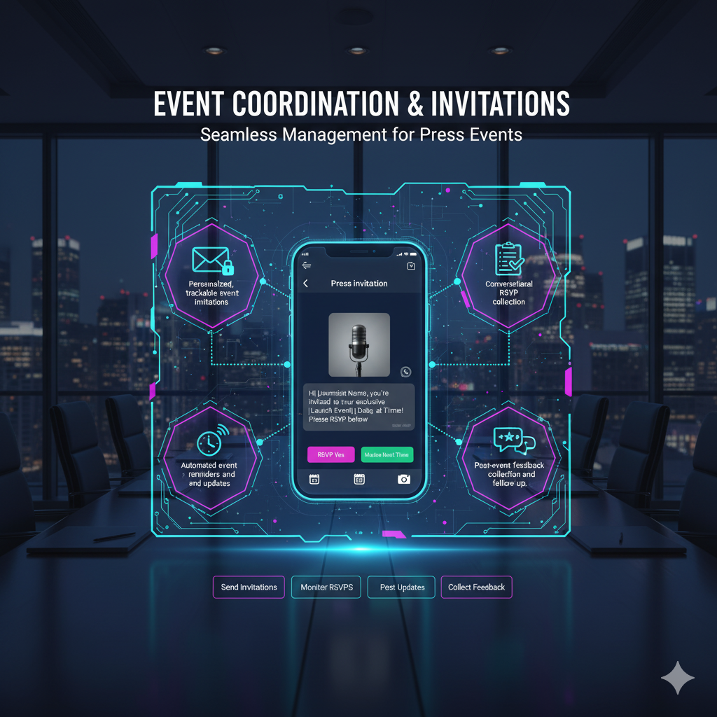 Seamless Management for Press Events